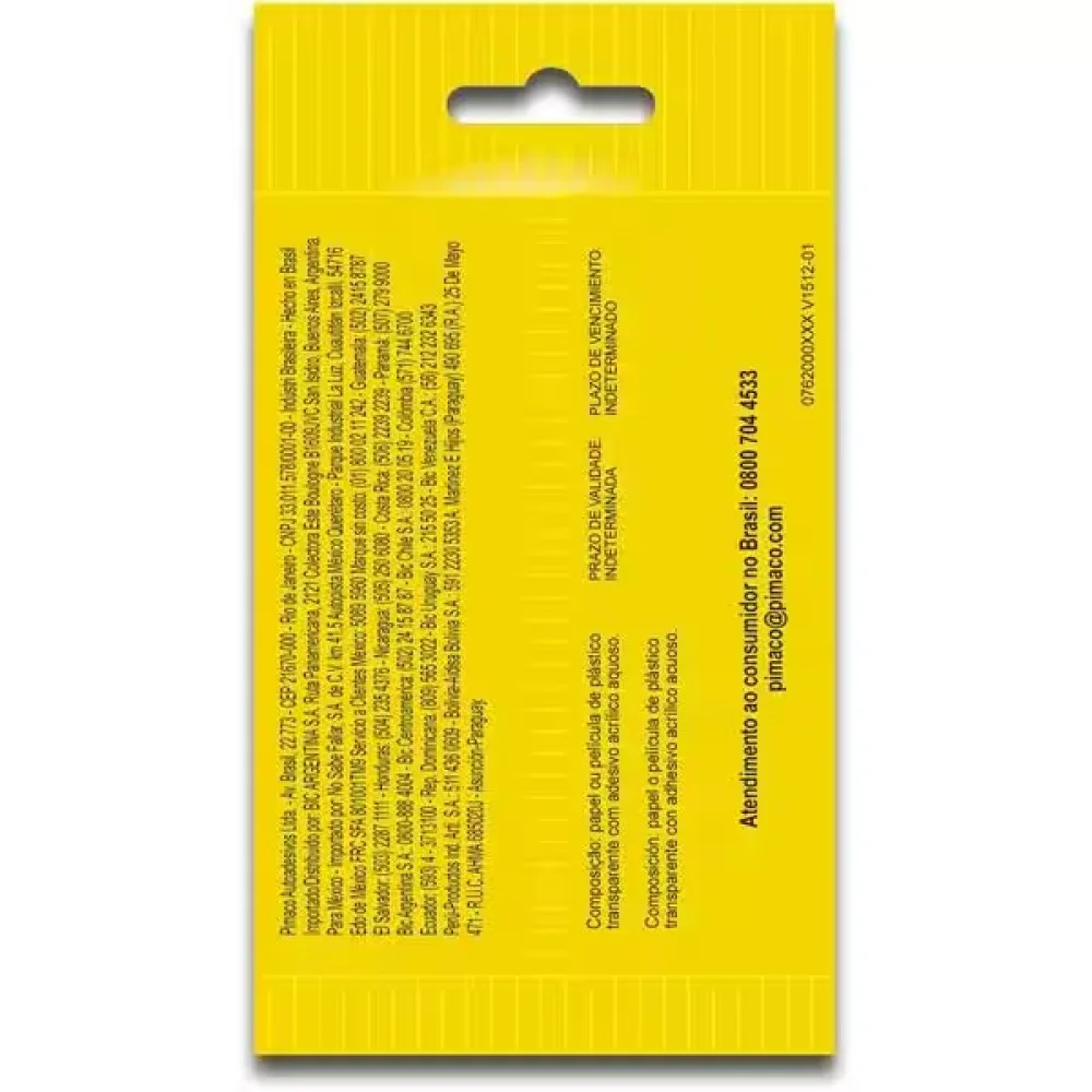 Etiqueta Pimaco Tp-12 Dourada C/210 Unidades