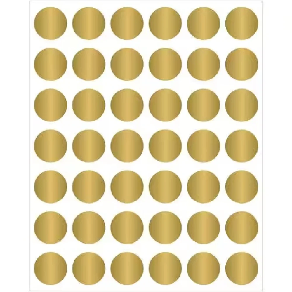 Etiqueta Pimaco Tp-12 Dourada C/210 Unidades