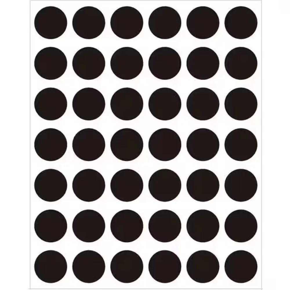 Etiqueta Pimaco Tp-12 Preta C/210 Unidades