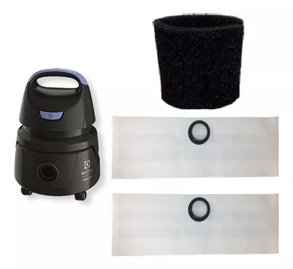 Filtro de Aspirador de Po Eletrolux Hidrolux Awd01 com 03 Unid