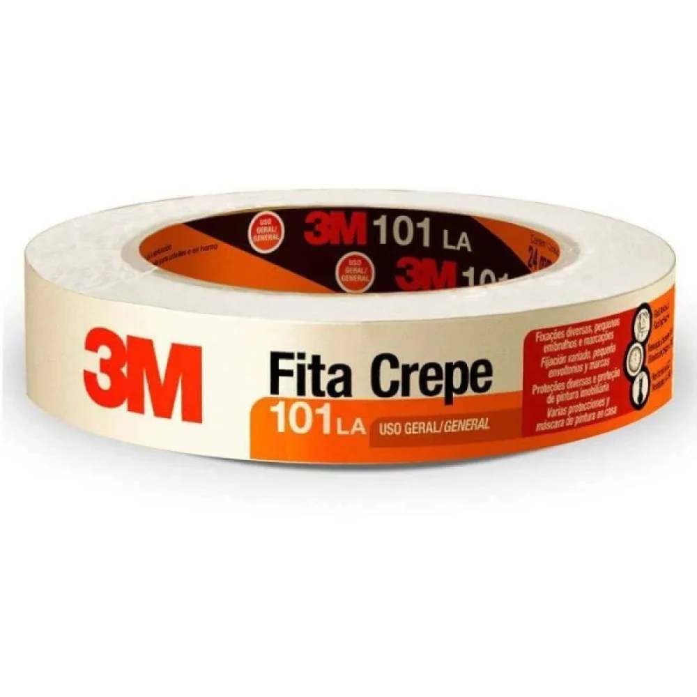Fita Ades. Crepe 24X50 3M 101 La