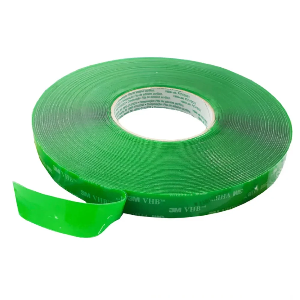 Fita Adesiva Dupla Face Vhb 4910 Silicone 25 MM X 2 Mts. 3M