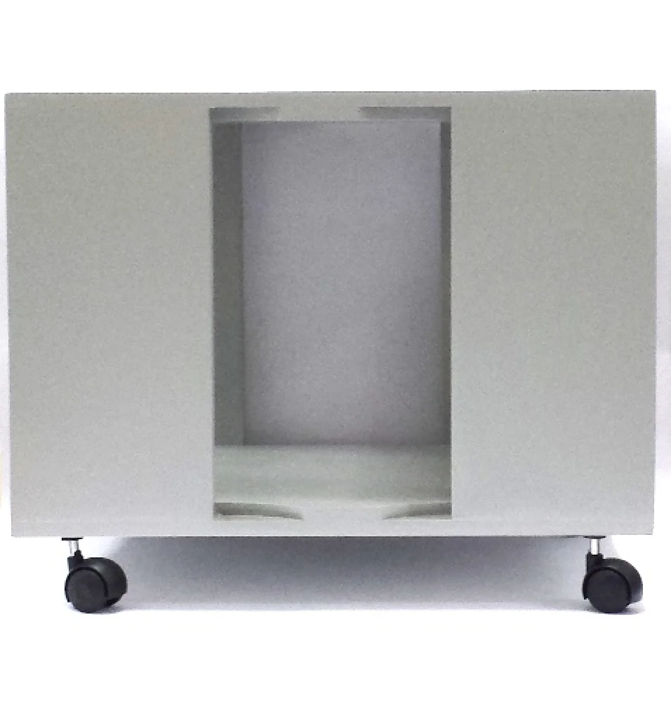 Gaveteiro Base Easy Cinza com Roldana