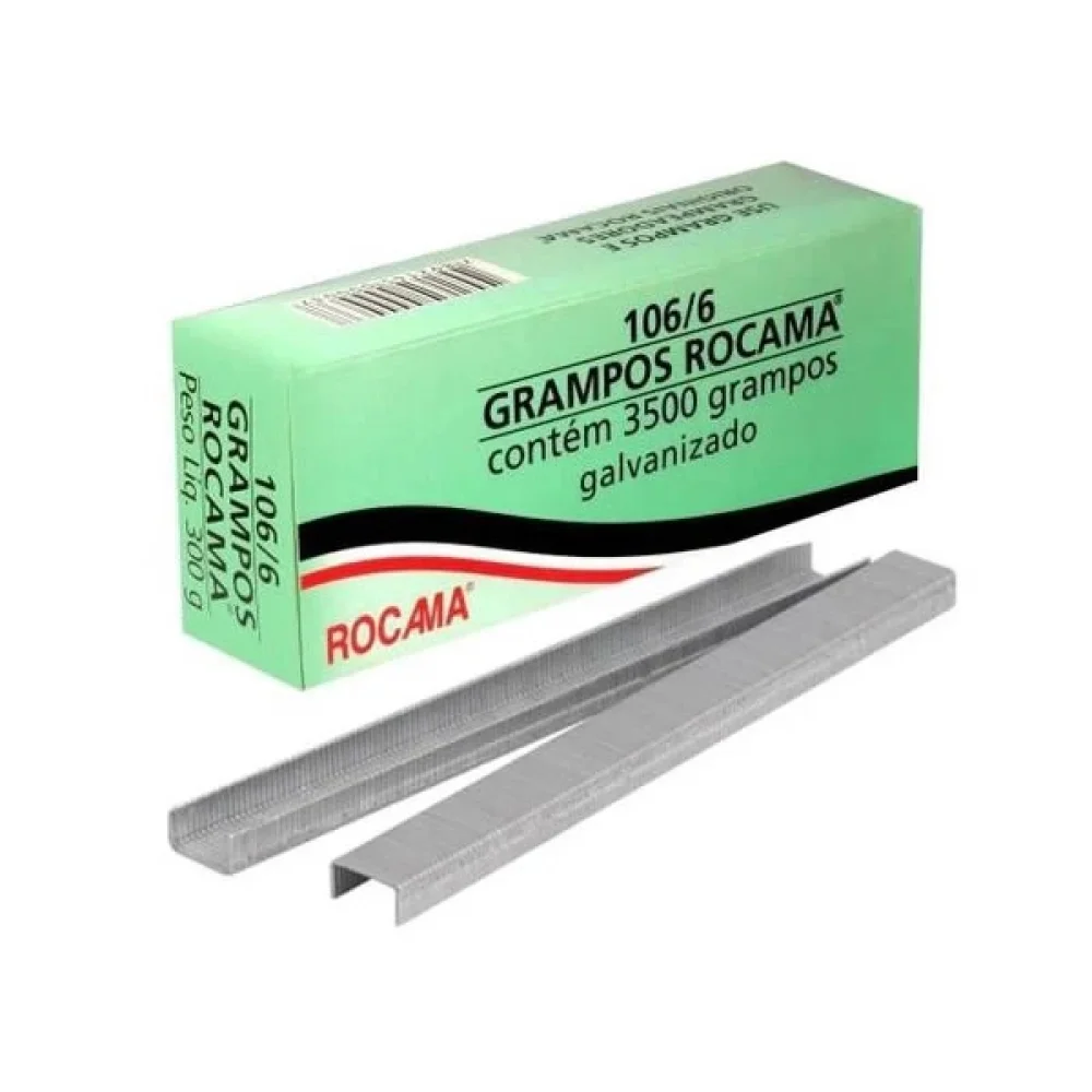 Grampo Galvanizado 106/6 C/3500 Rocama