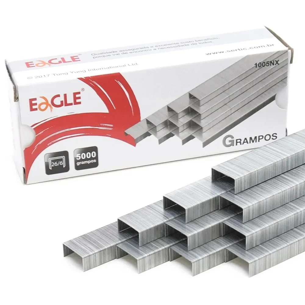 Grampo Galvanizado 26/6 C/5000 Eagle