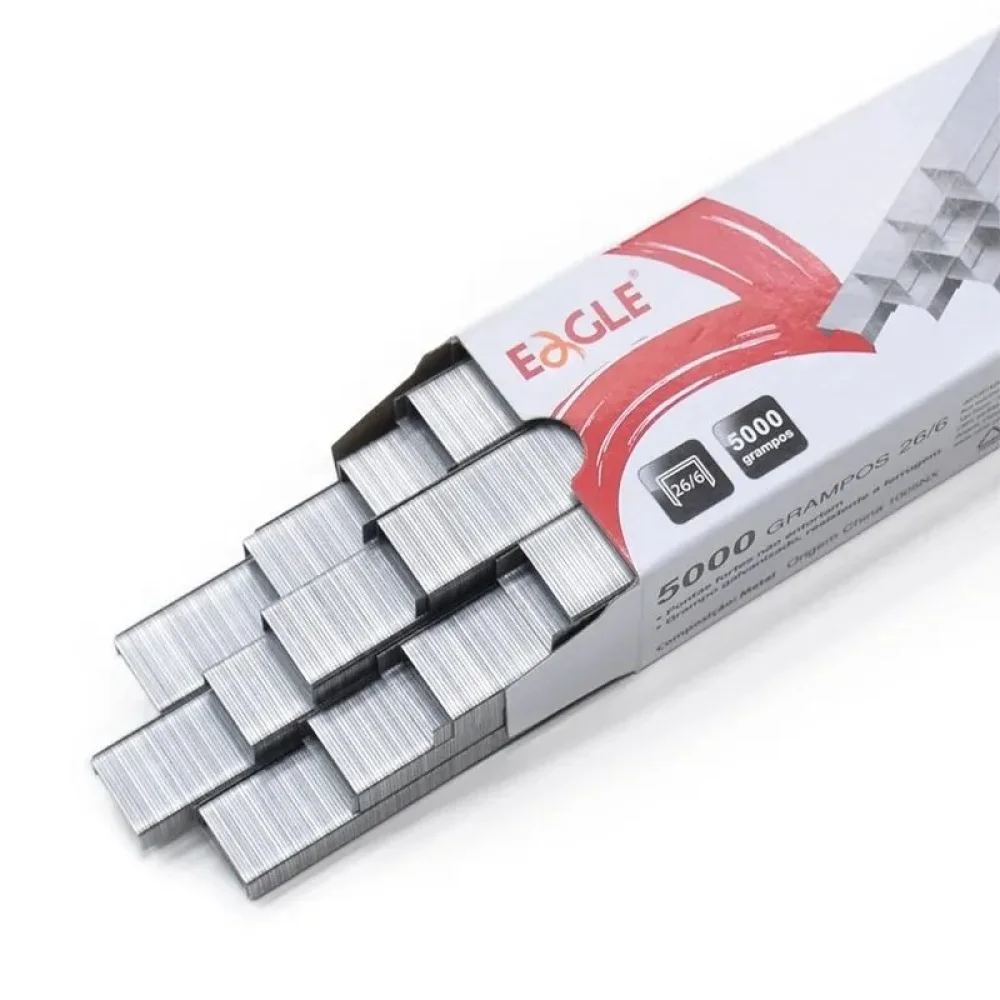 Grampo Galvanizado 26/6 C/5000 Eagle