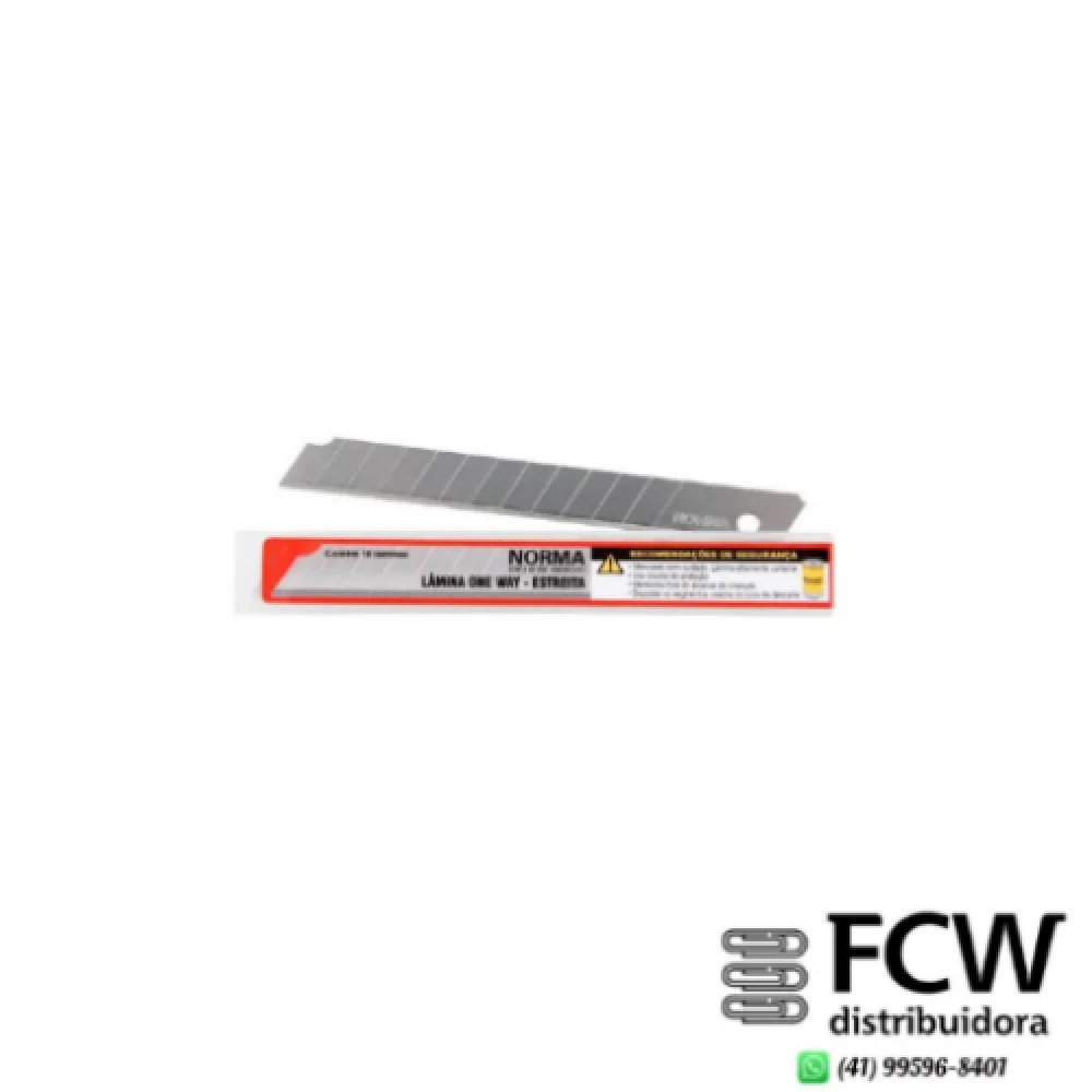 Lamina Estreita One Way C/10 Norma