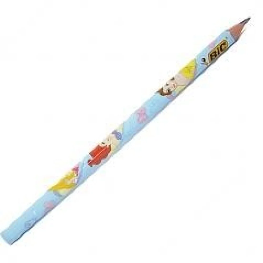 Lapis Preto Bic Disney Princesas Pooh Barbie