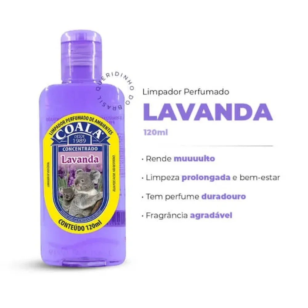 Limpador Concentrado Coala Lavanda 120 Gramas