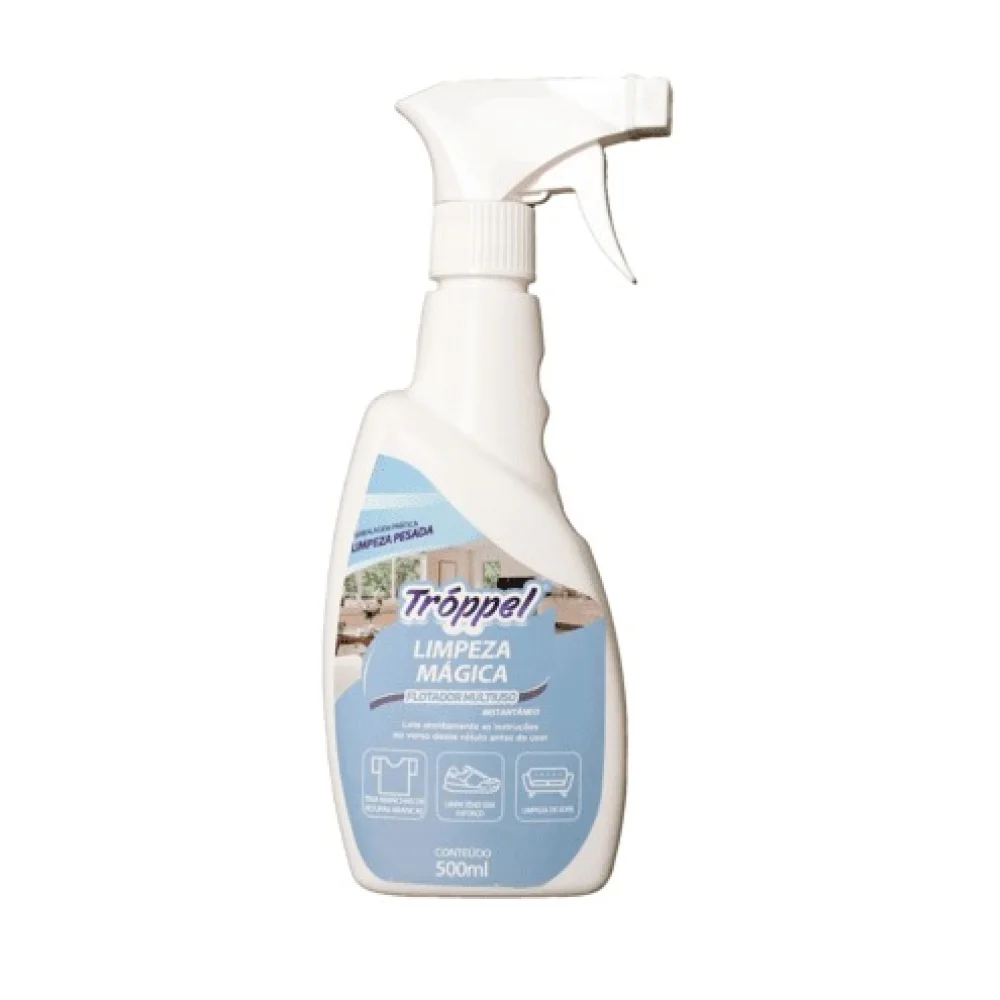 Limpador Limpeza Magica Troppel 500Ml com Pulverizador