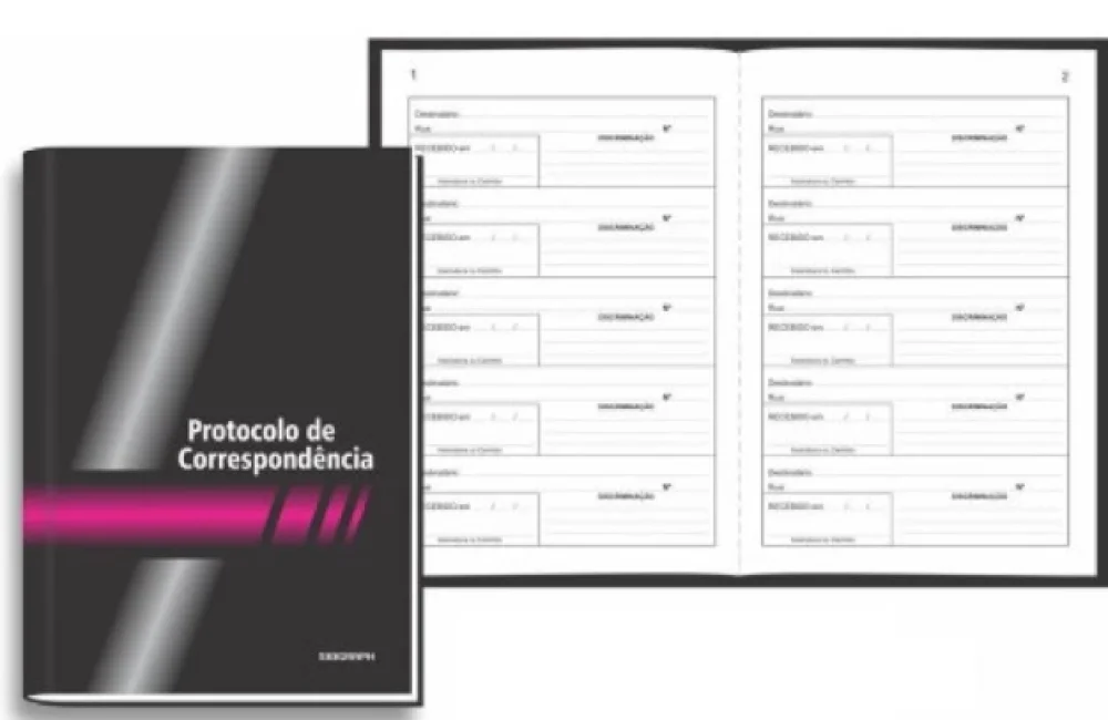 Livro Protocolo 104 Folhas São Domingos