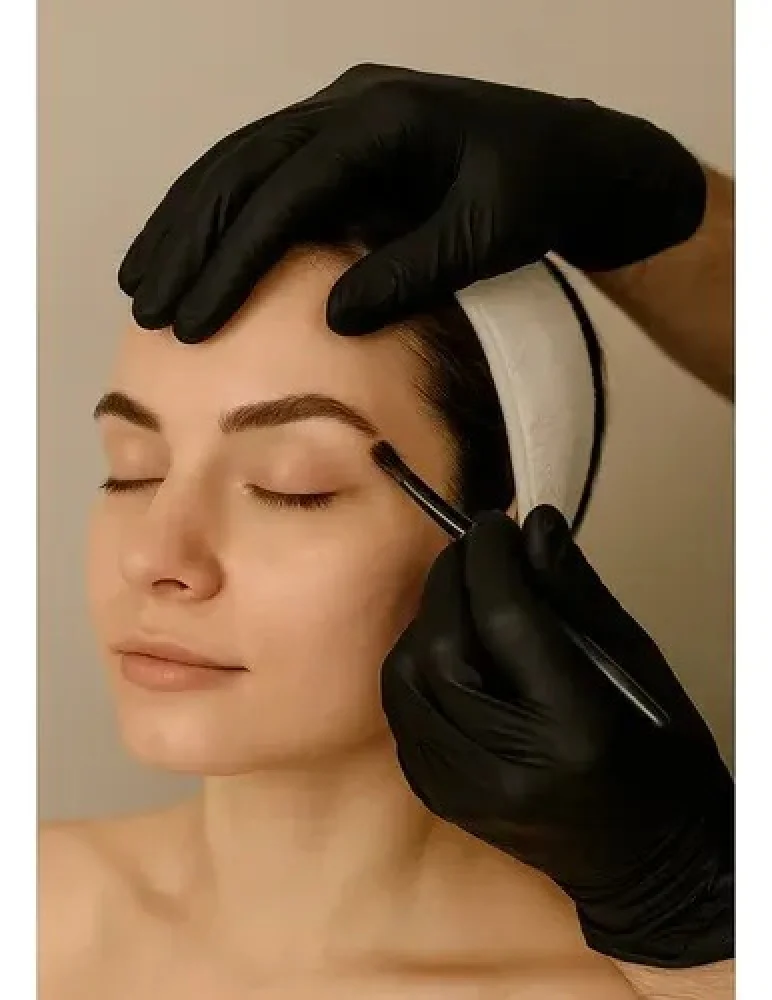 Luva Nitrilica Premium Preta Media Bompack sem Po Cx. C/ 100 Unid