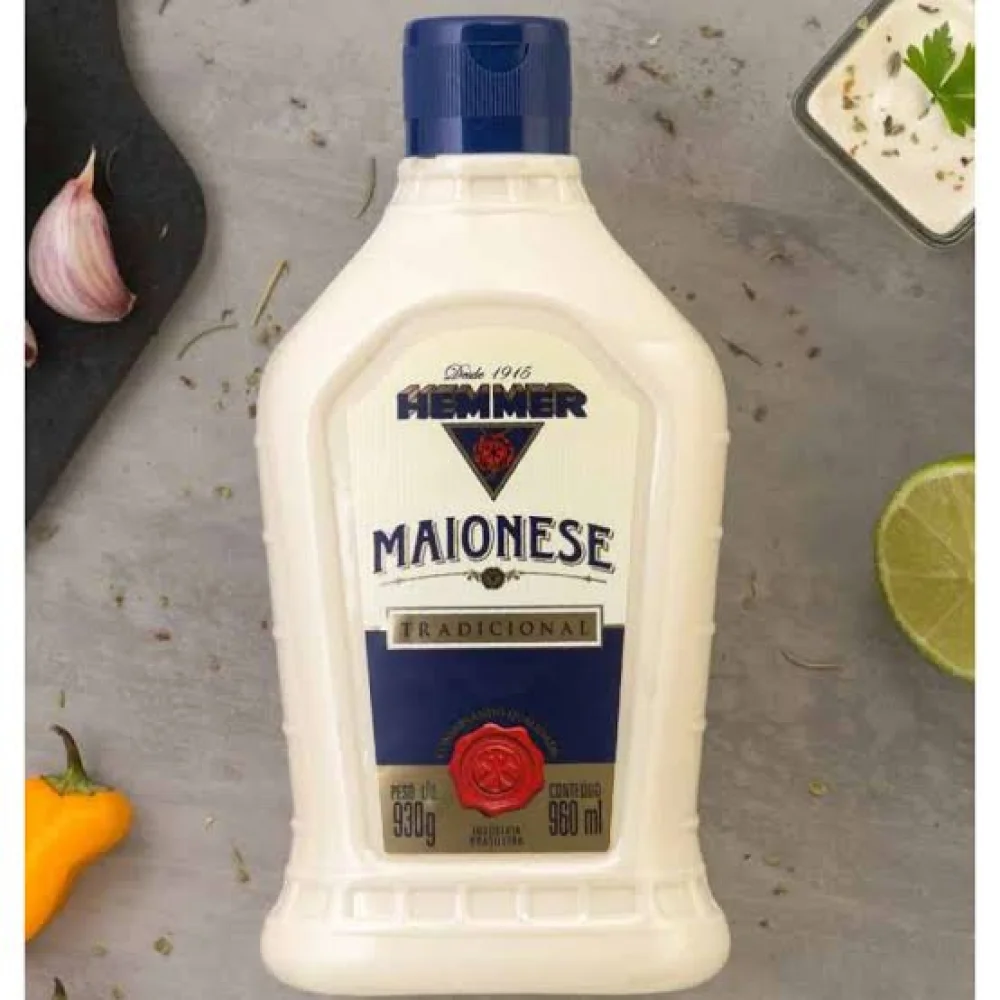 Maionese Hemmer 930 Gramas
