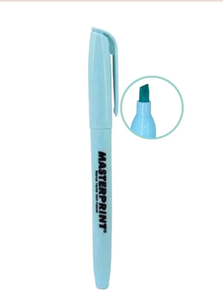 Marca Texto Azul Tom Pastel Masterprint