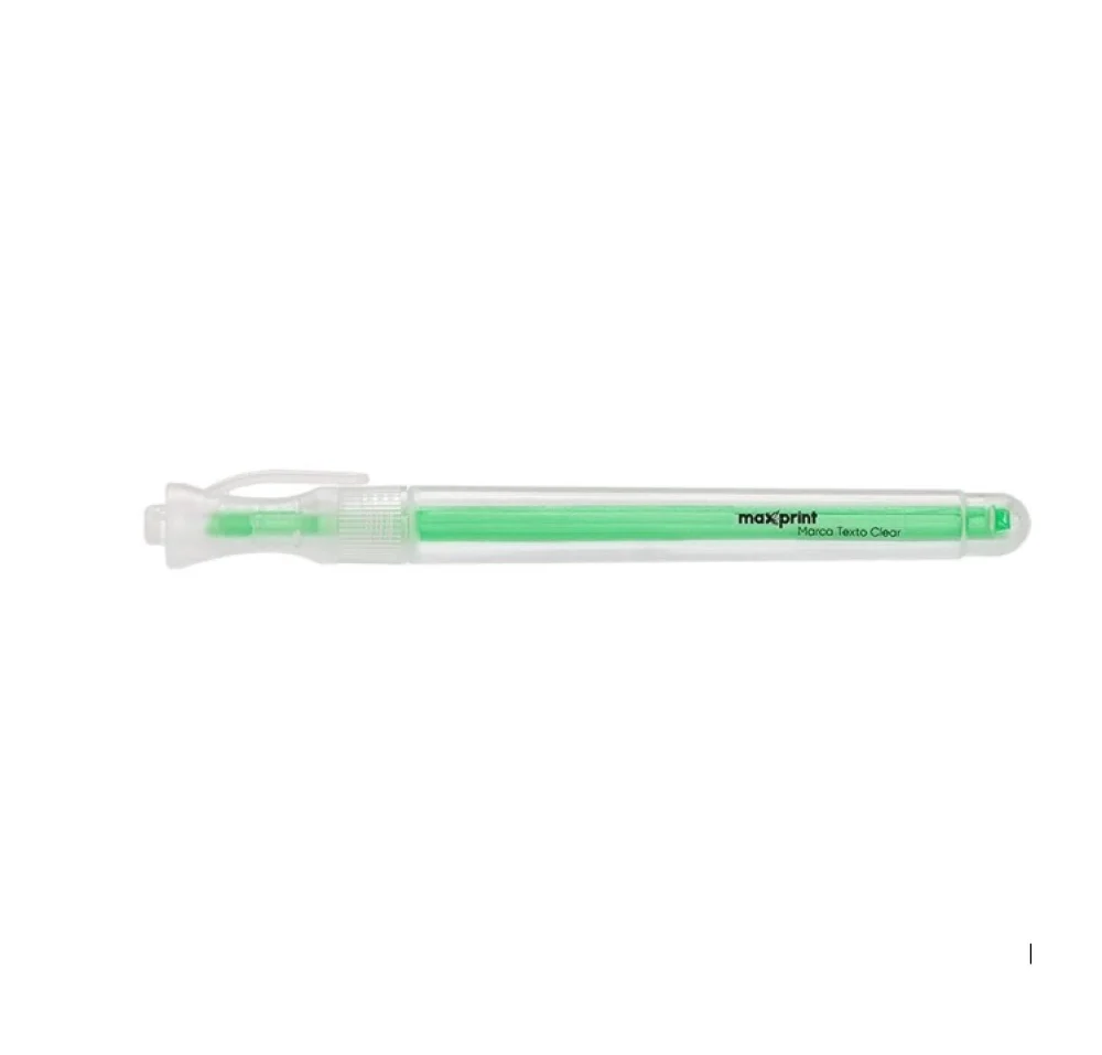 Marca Texto Verde Cx. C/ 12 Unidades Maxprint