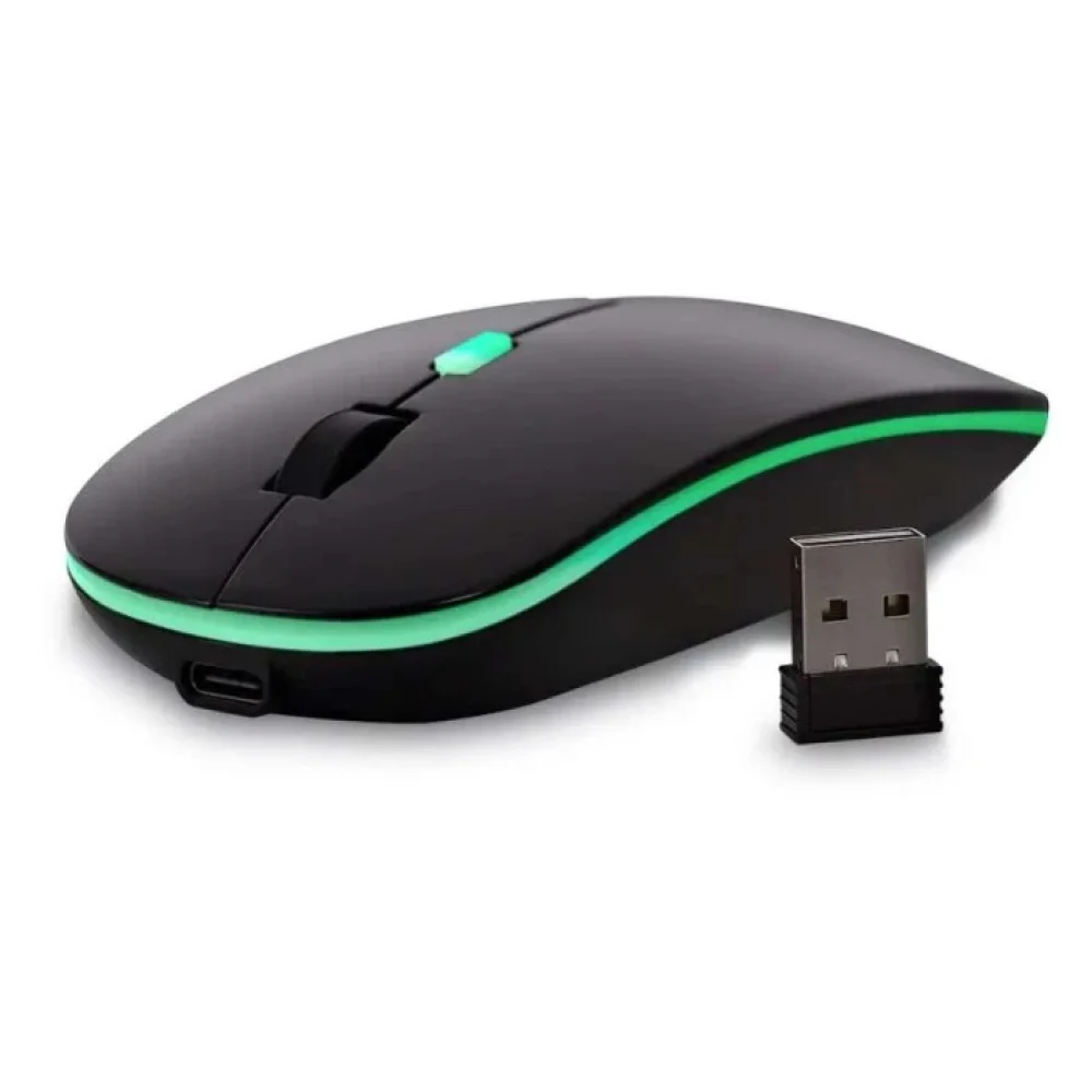 Mouse Optico Usb sem Fio Croma Preto Cod. 60000150 Maxprint