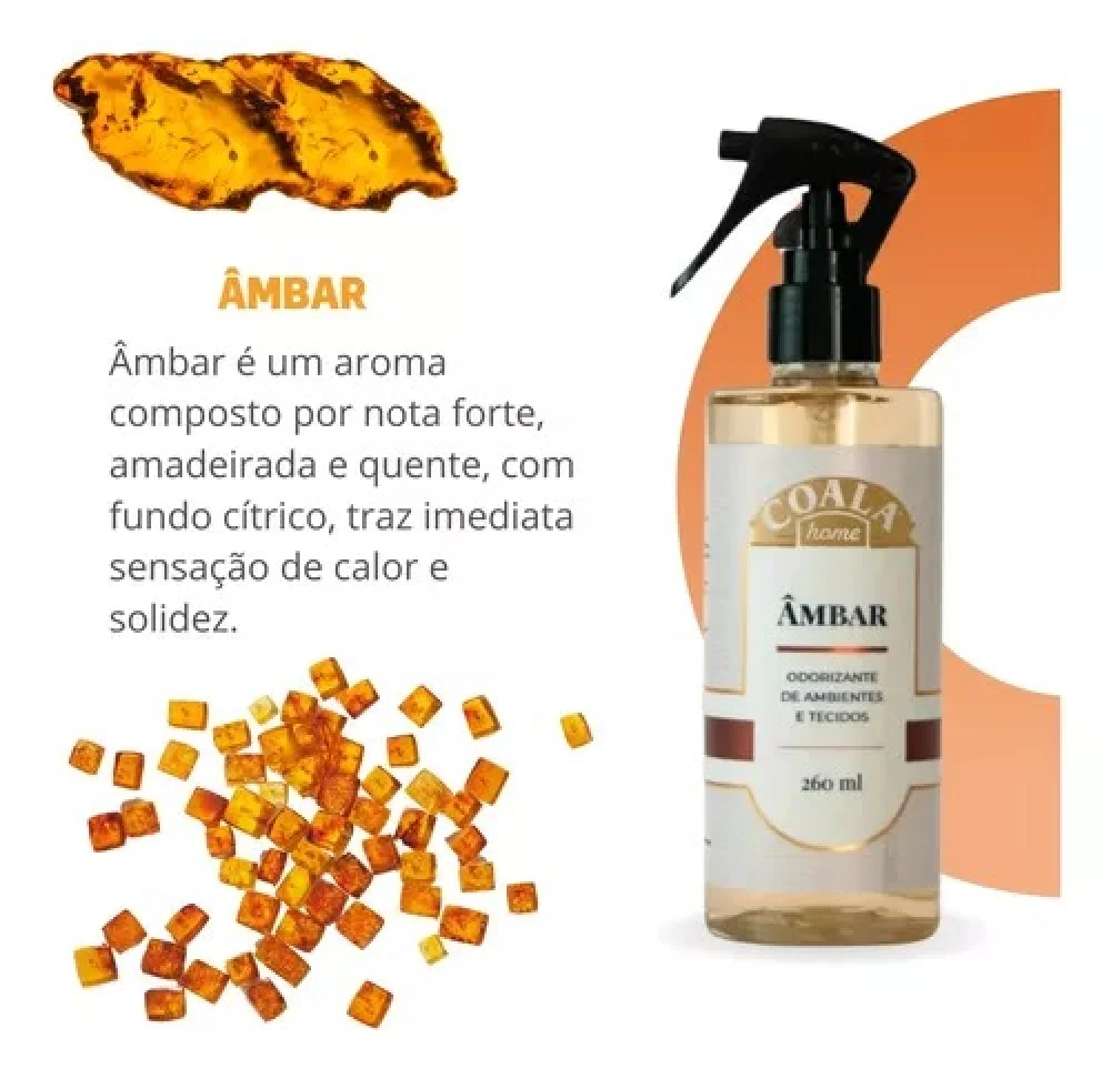 Odorizante de Ambientes Coala Spray Ambar 260 ML