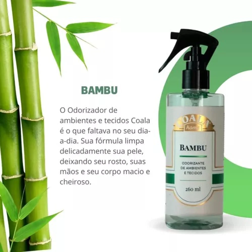 Odorizante de Ambientes Coala Spray Bambu 260 ML