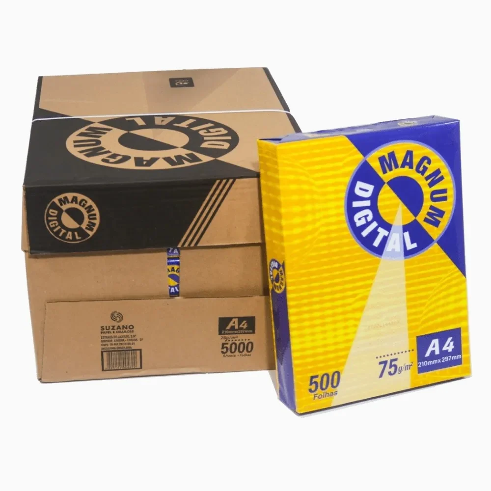 Papel A4 Multiuso Magnum 75Grs 210X297 Cx. C/5.000 Fls