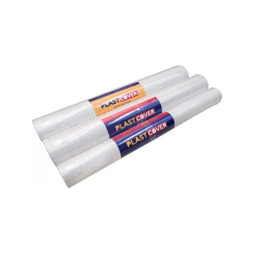 Papel Auto Adesivo Transparente 45Cm C/25 Mts. Plastcover