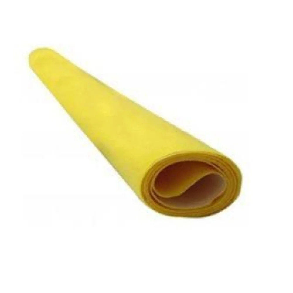 Papel Camurça Amarelo