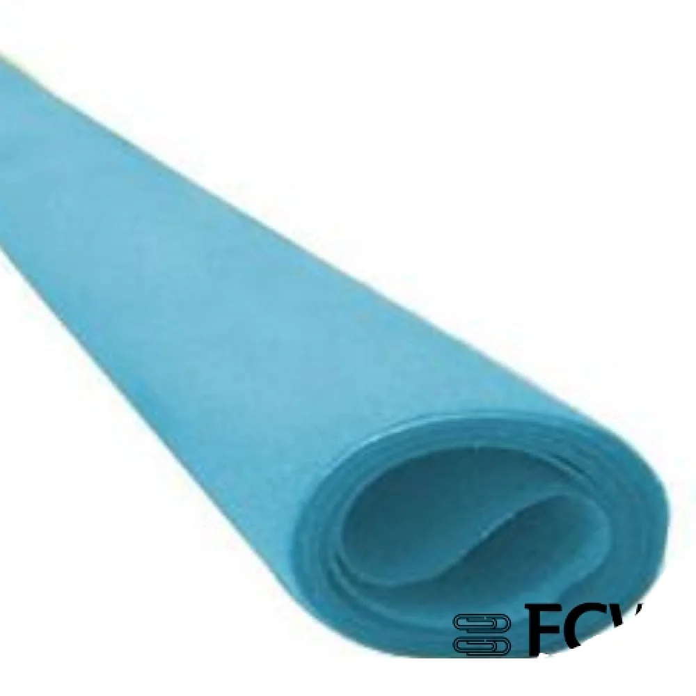 Papel Camurça Azul Claro