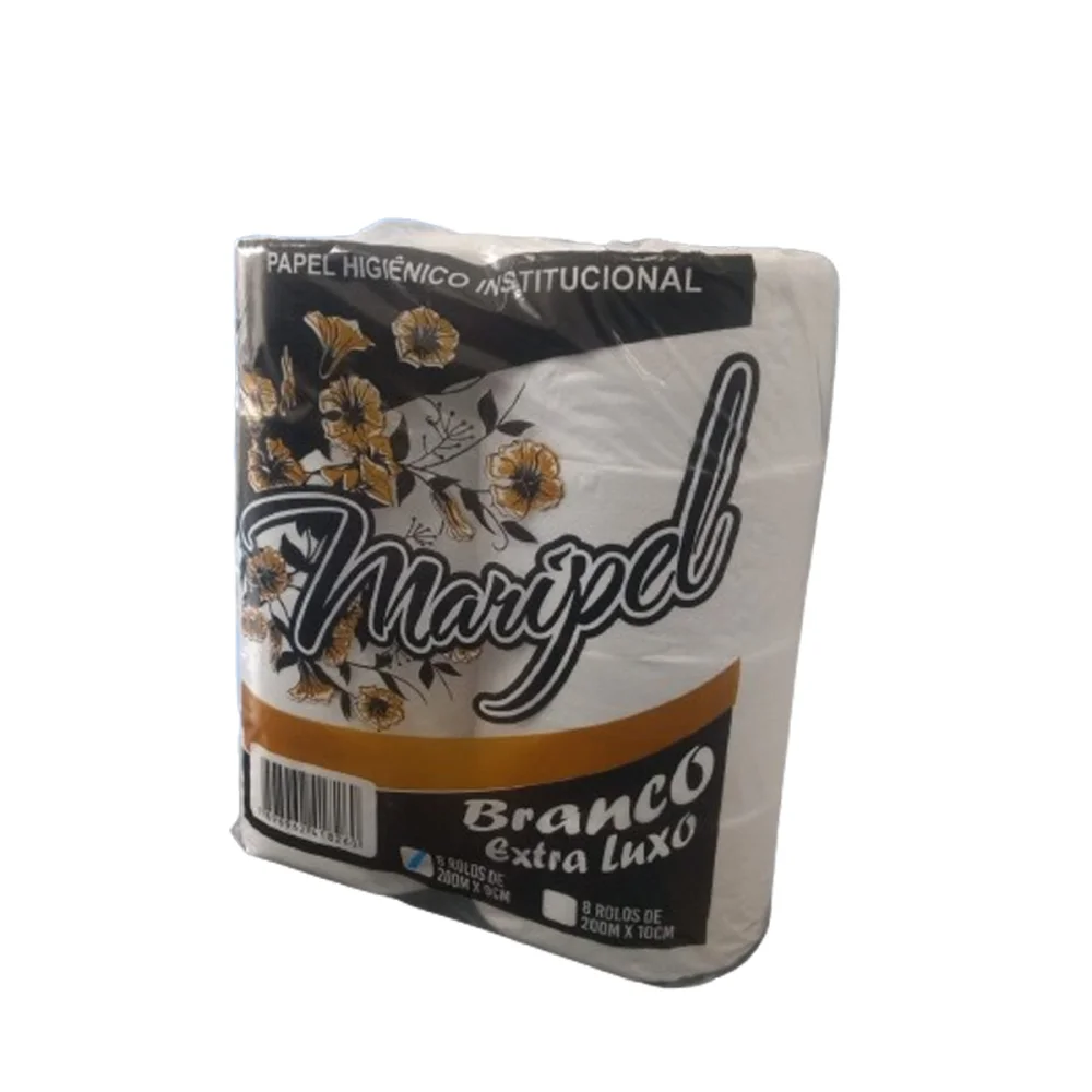 Papel Higienico Extra Luxo Maripel Rolao C/ 08X200X9Cm