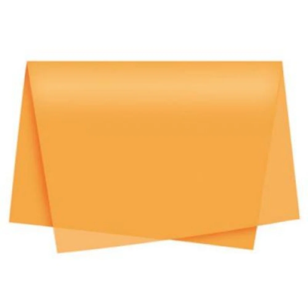 Papel Seda Laranja C/10 Folhas 48X60