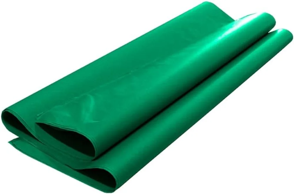 Papel Seda Verde Bandeira C/10 Folhas 48X60