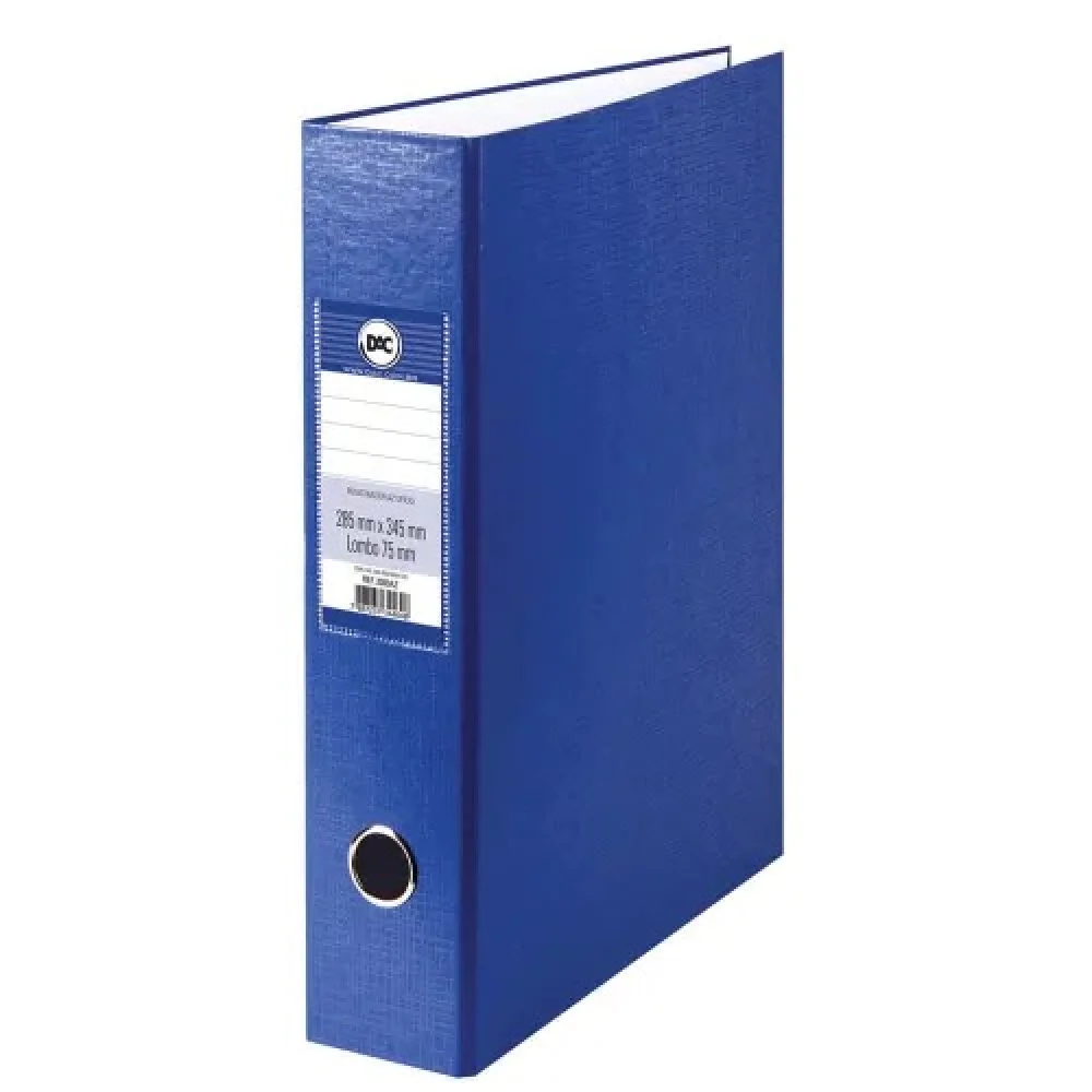 Pasta Az Ll Oficio Economica Azul 75 MM 2000 Dac