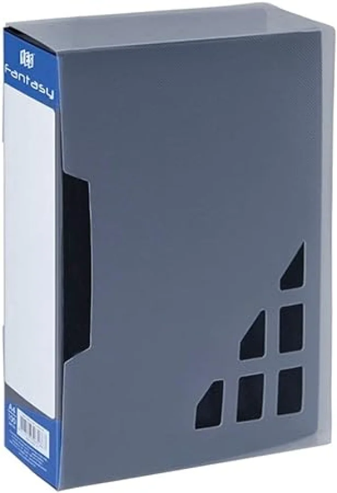 Pasta Catalogo Preta 100 Plast A4 com Plast. Transp Yes