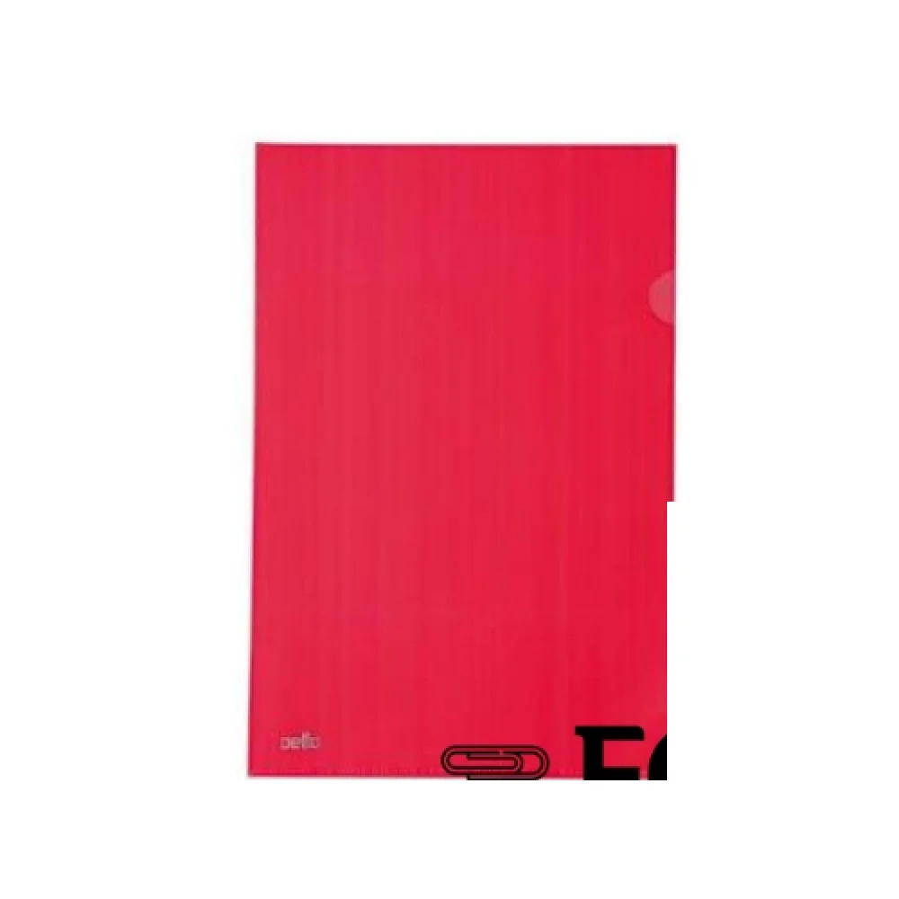 Pasta em L Oficio Delloplast Vermelha