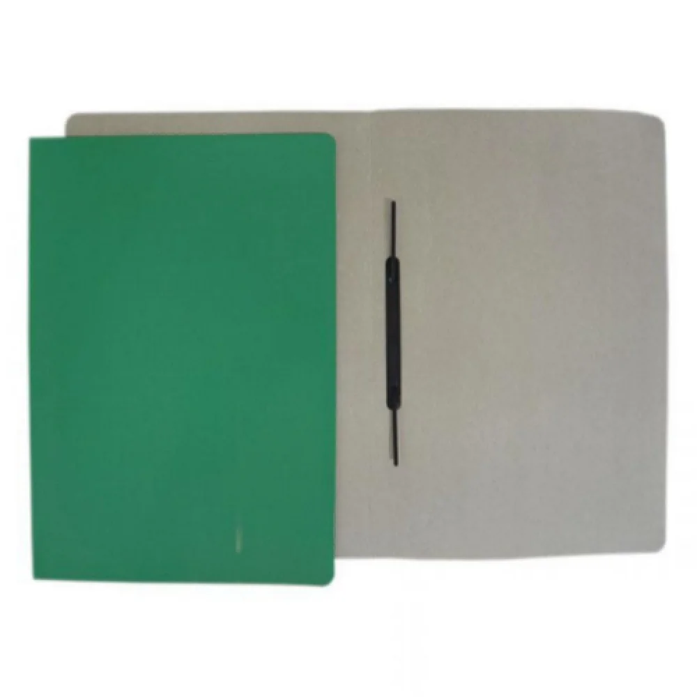 Pasta Trilho Papelão Plastif. Verde Icl