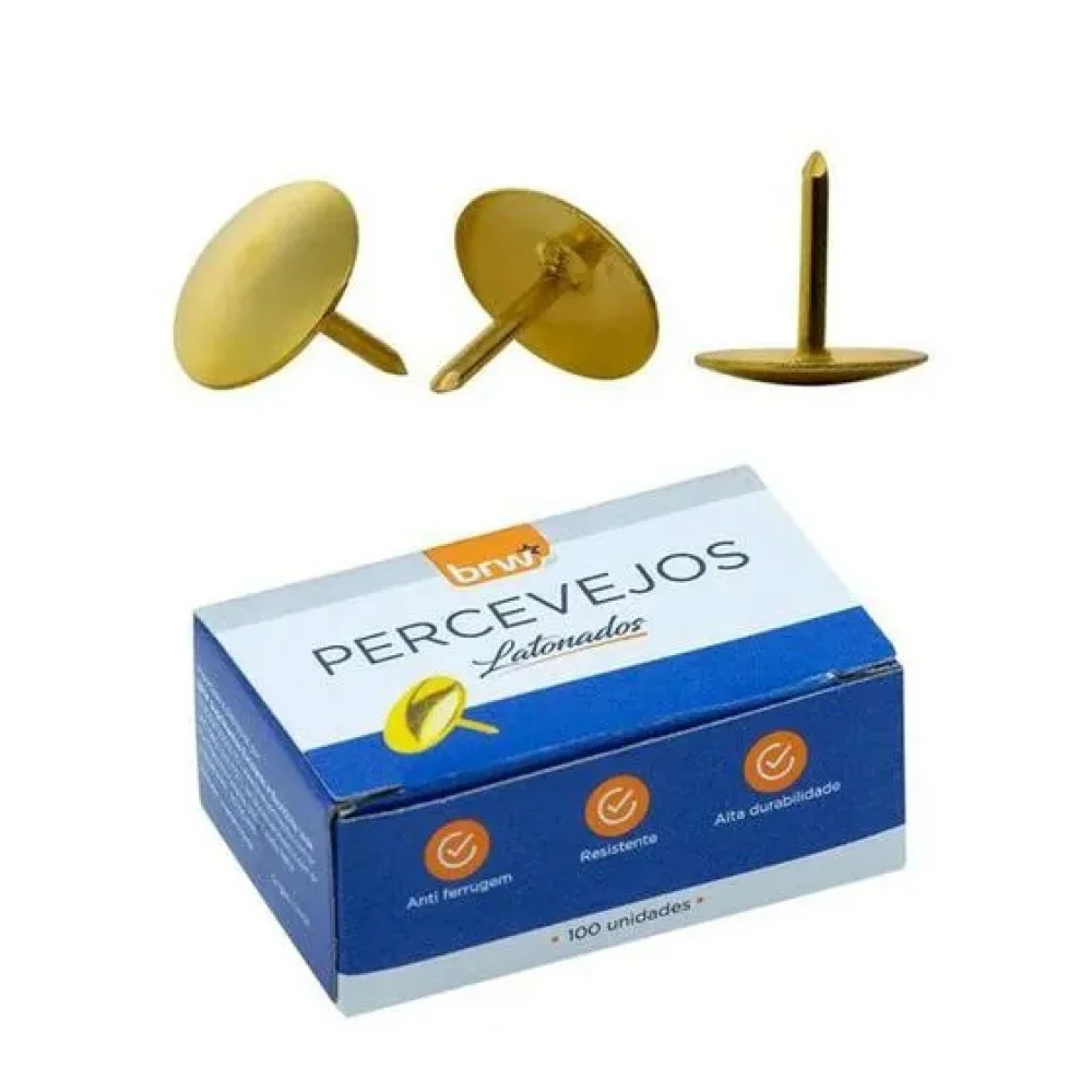 Percevejo Latonado Brw C/ 100 Un