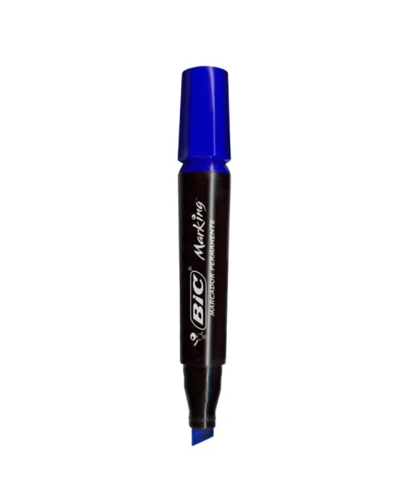 Pincel Atomico Grosso Bic Azul Marking
