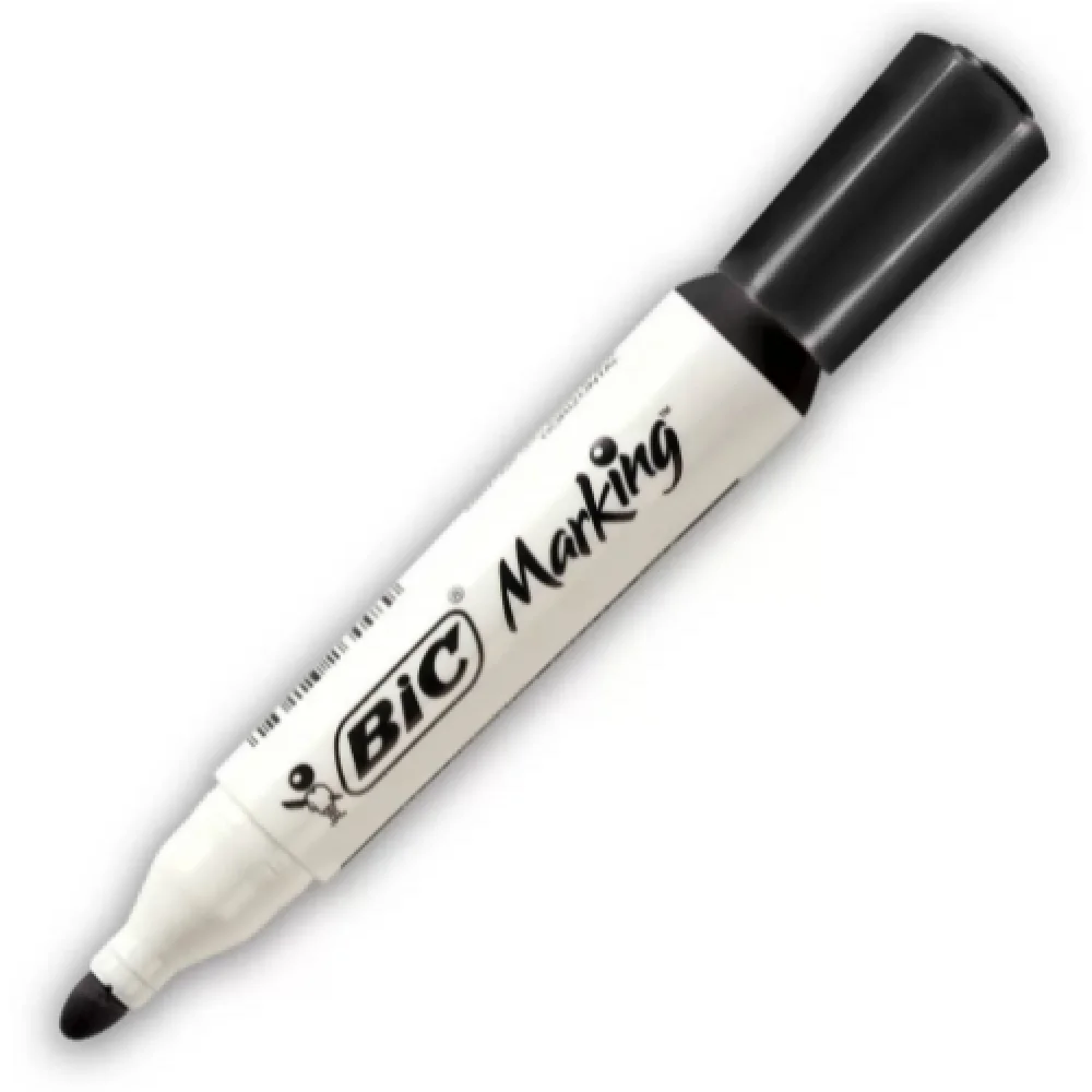 Pincel P/ Quadro Branco Bic Preto Marking