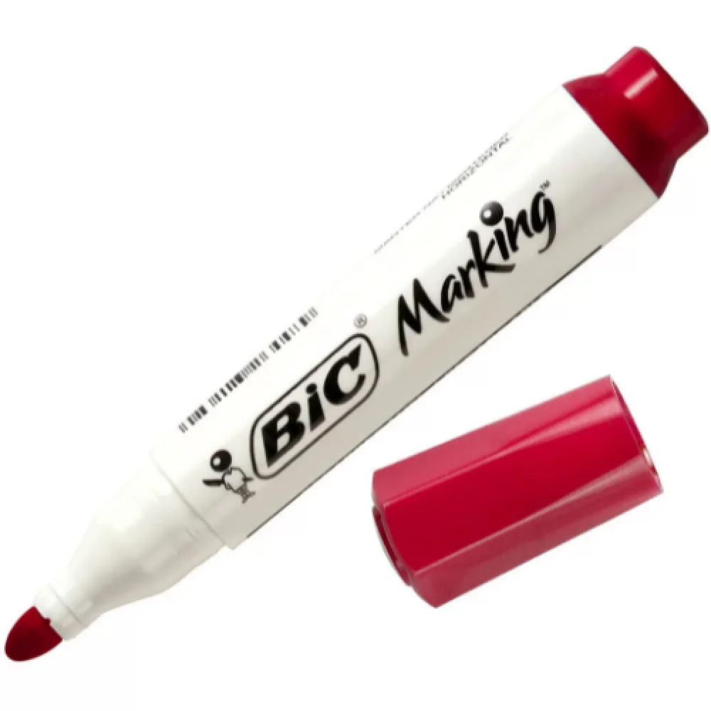 Pincel P/ Quadro Branco Bic Vermelho Marking