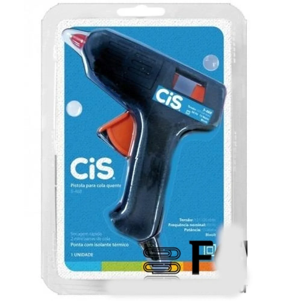 Pistola de Cola Quente (Fina) Escolar Cis
