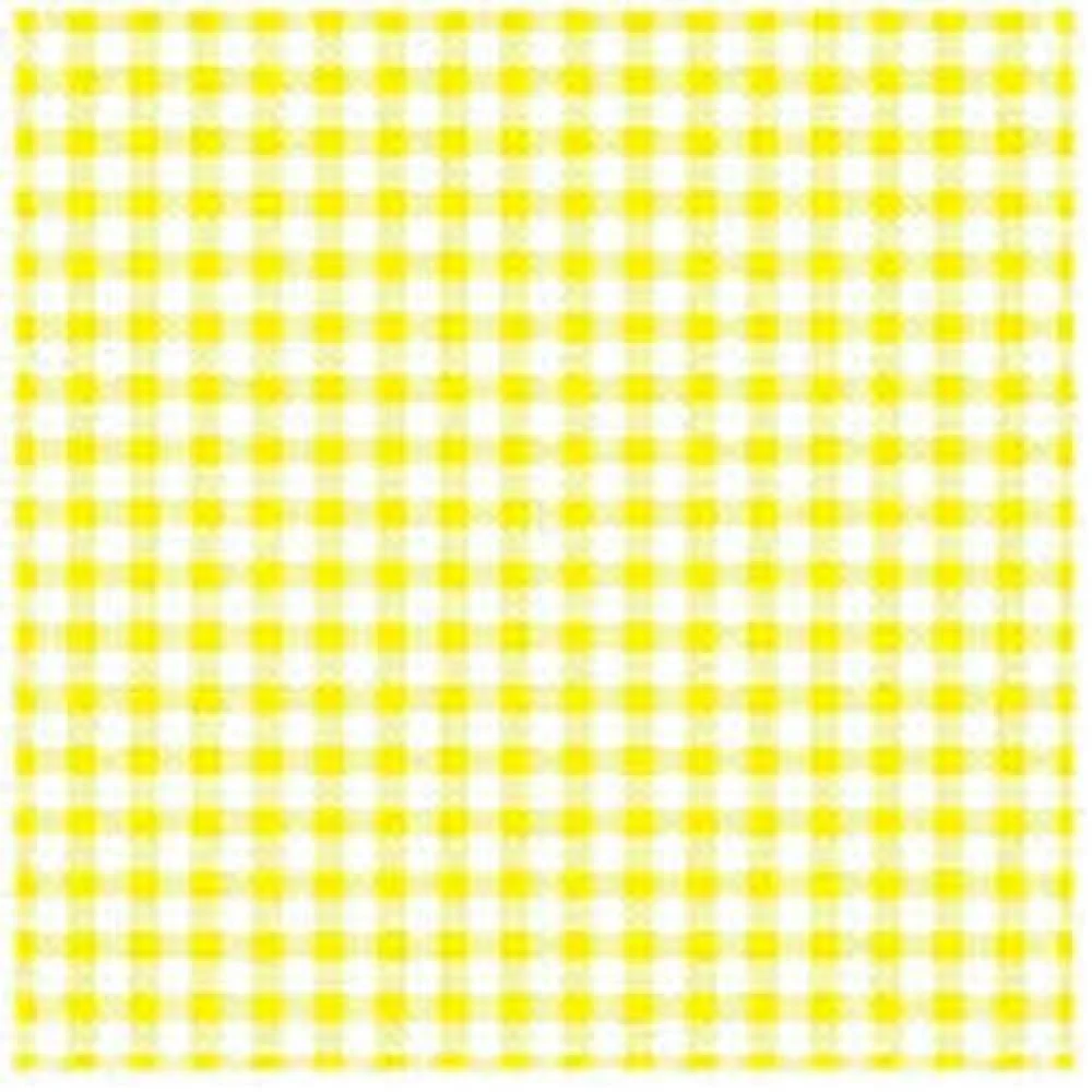 Papel de Parede All Kids Xadrez Amarelo H2910806 - Rolo: 10m x 0