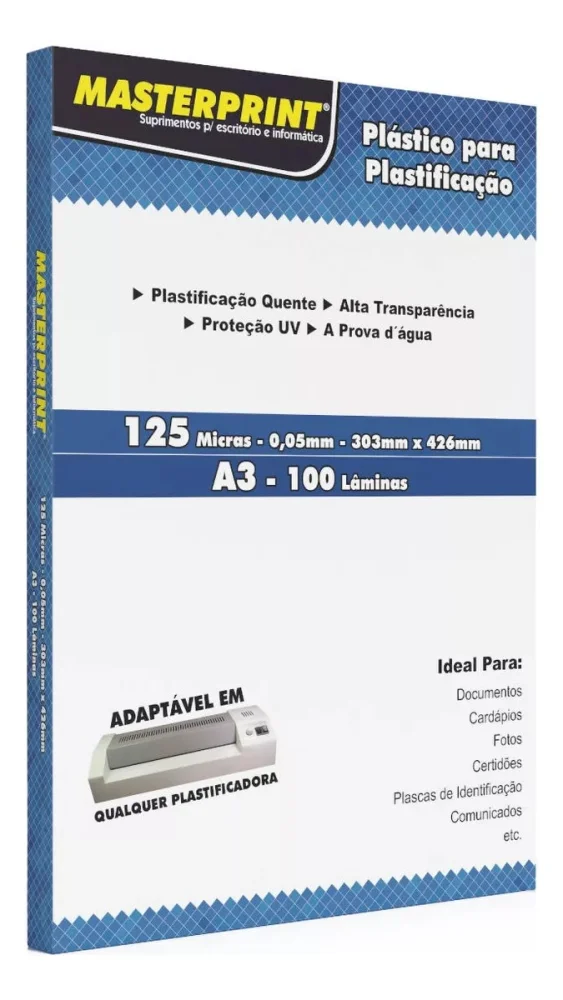 Polaseal 22X30X0,5 ( Cento ) Masterprint Promocao
