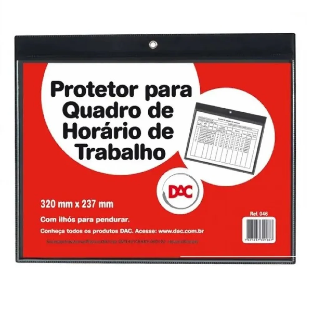 Porta Horario Trabalho 22X32 Dac