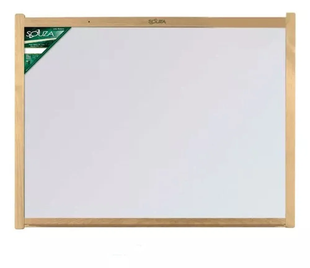 Quadro Branco 60X90 Moldura Pinus