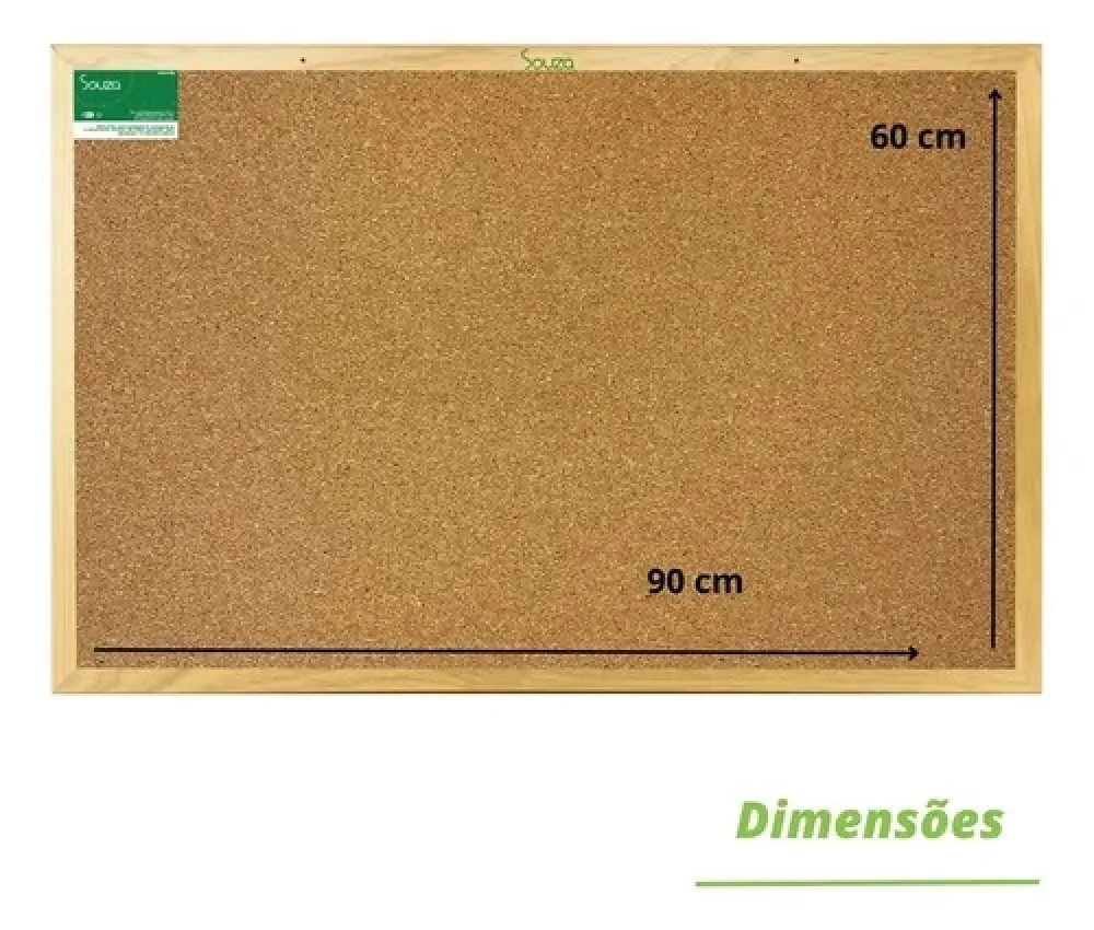 Quadro Cortica 60X90 Moldura Pinus