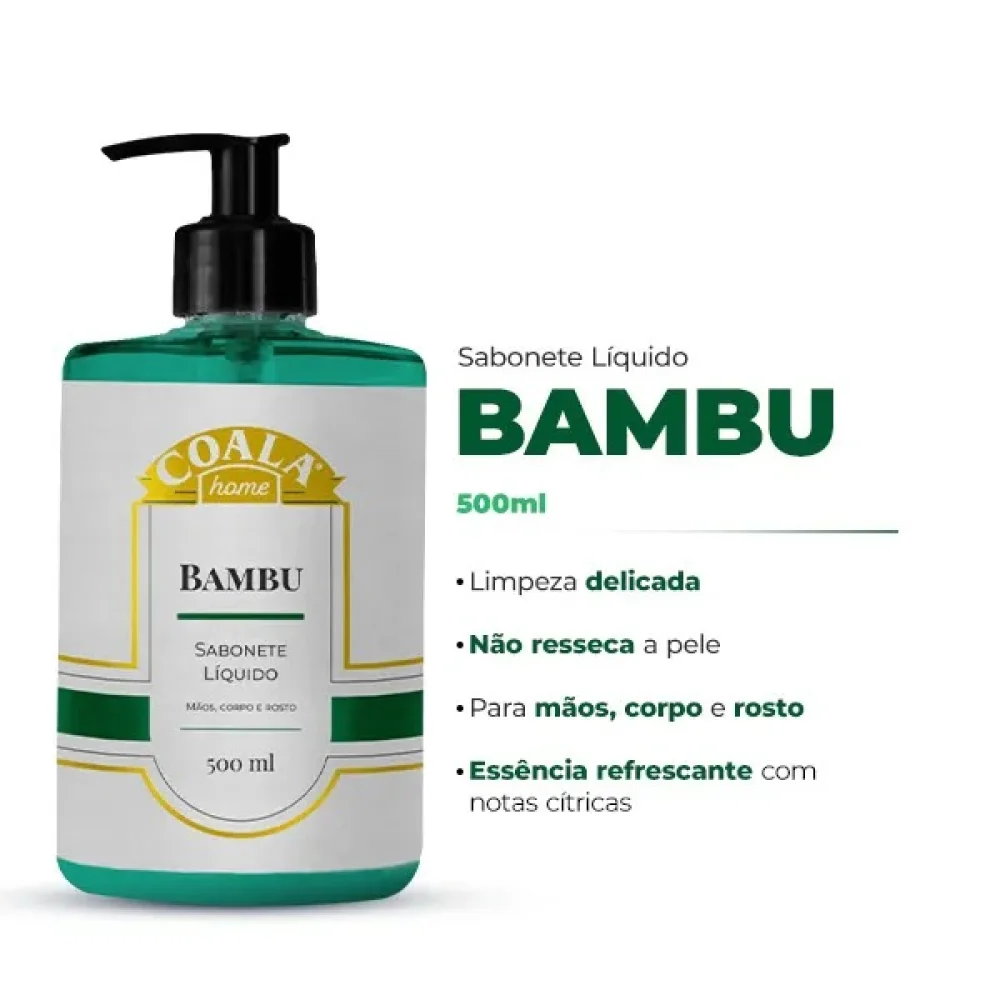 Sabonete Liquido Coala 500 ML Pump Bambu