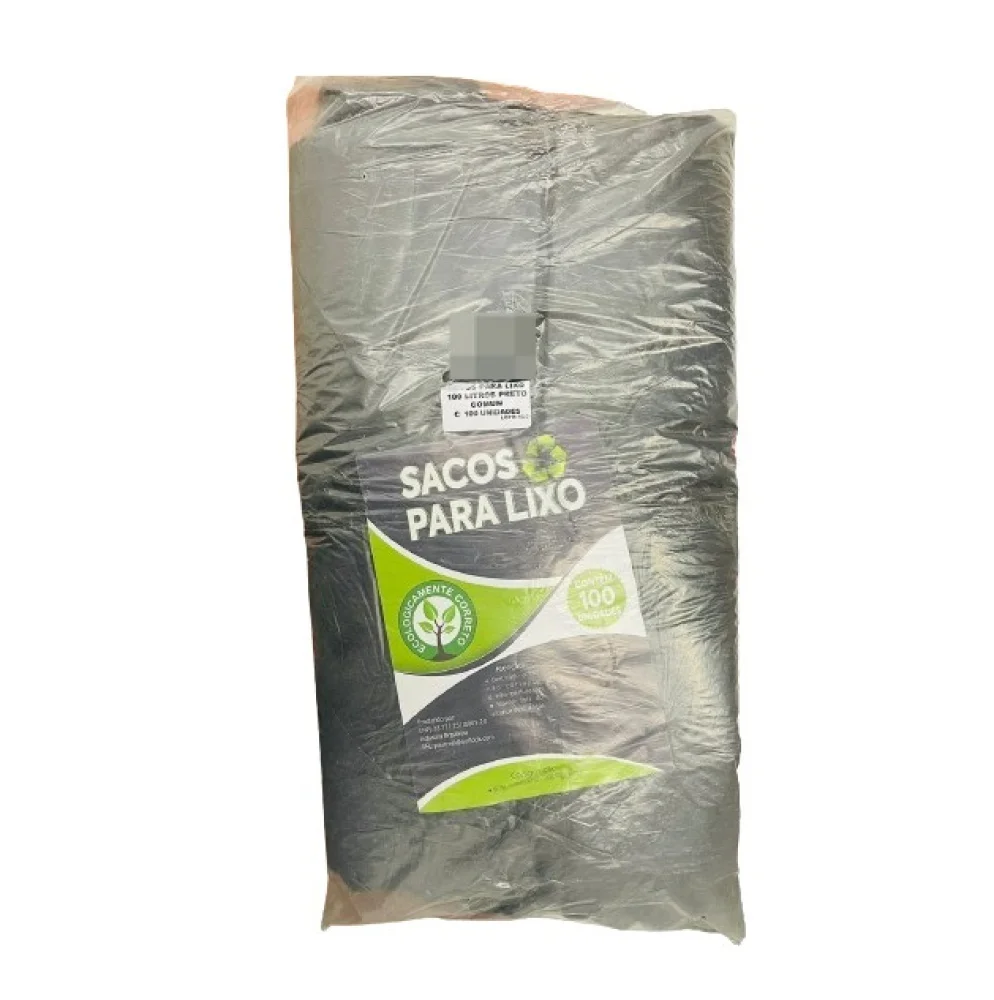 Saco de Lixo 100 Litros Leve Cento