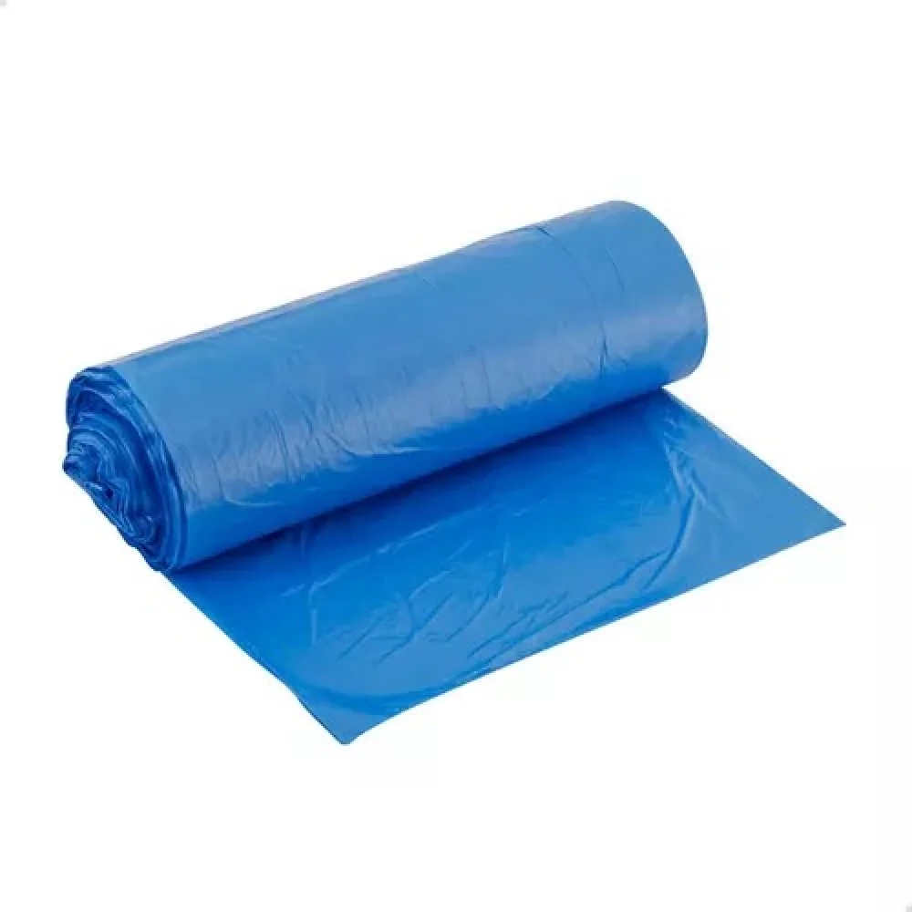 Saco de Lixo 30 Litros Azul Perfumado 59X62 C/ 25 Unidades