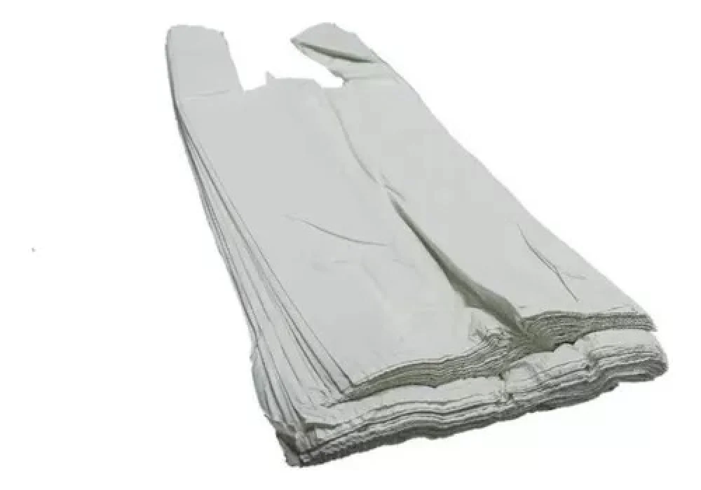 Sacolas Plasticas 38X48Cm Super ( Cento ) Branca