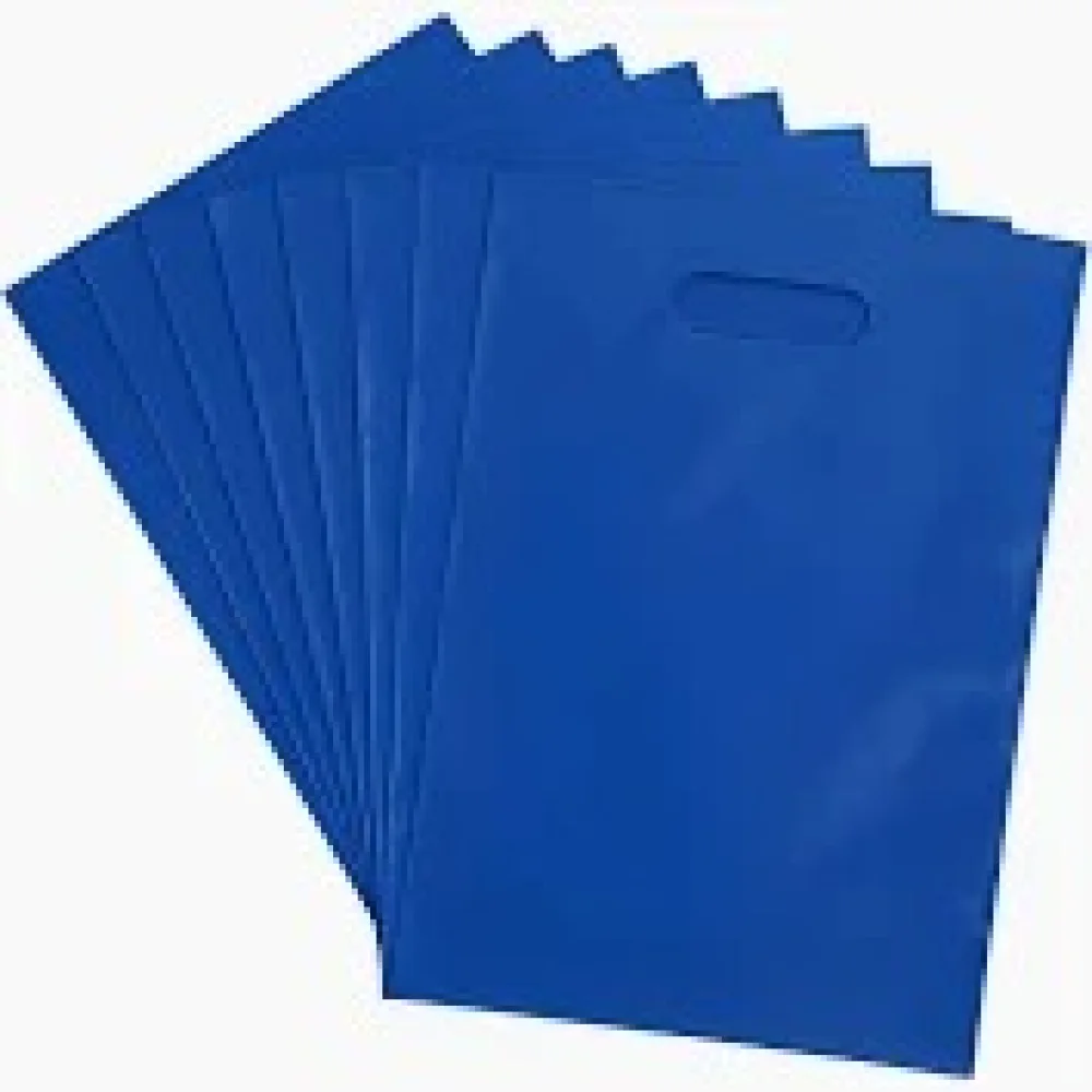 Sacolas Plasticas Presente 40X50Cm 0,15 ( 25 Unid ) Azul