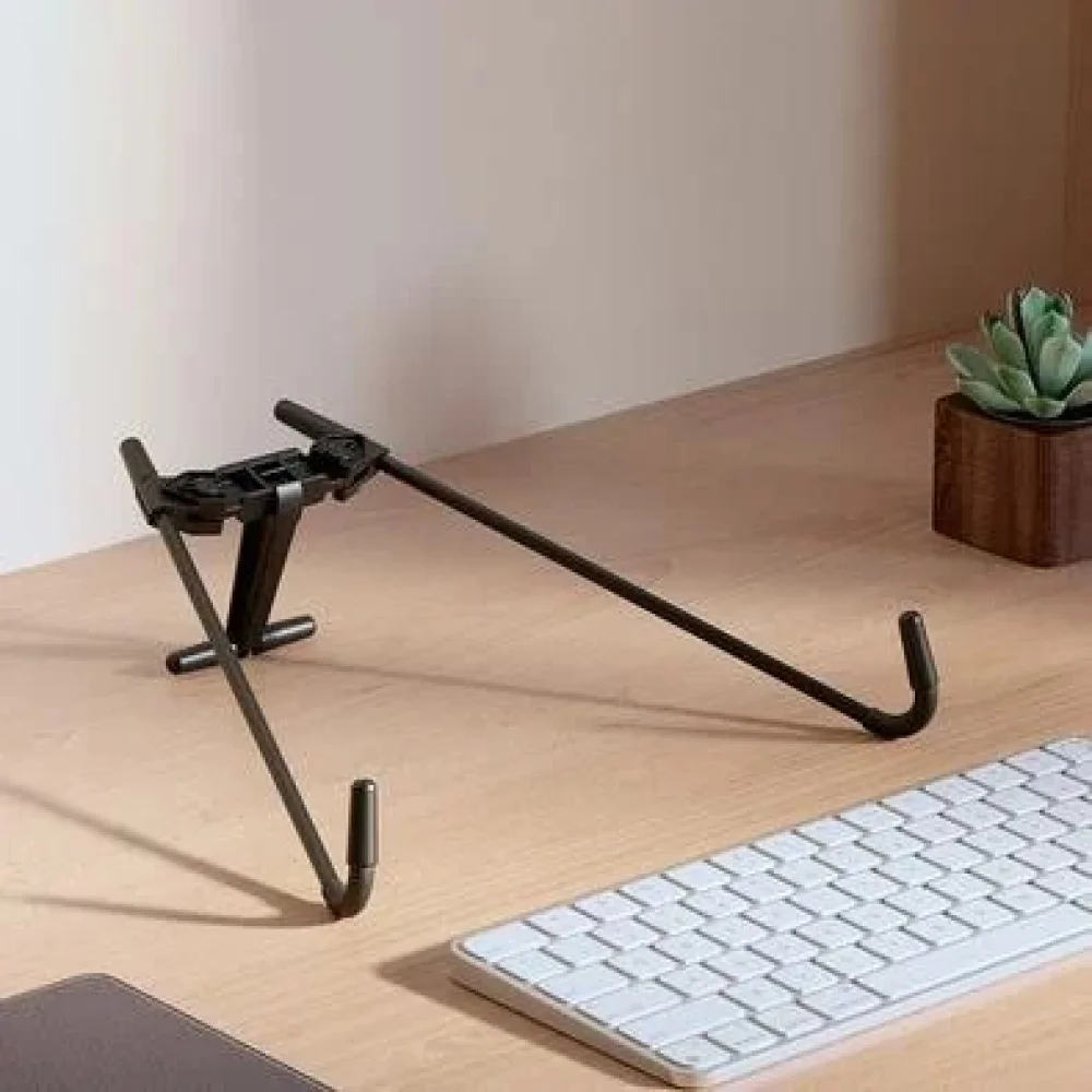 Suporte P/ Notebook Light Metal Preto Reliza