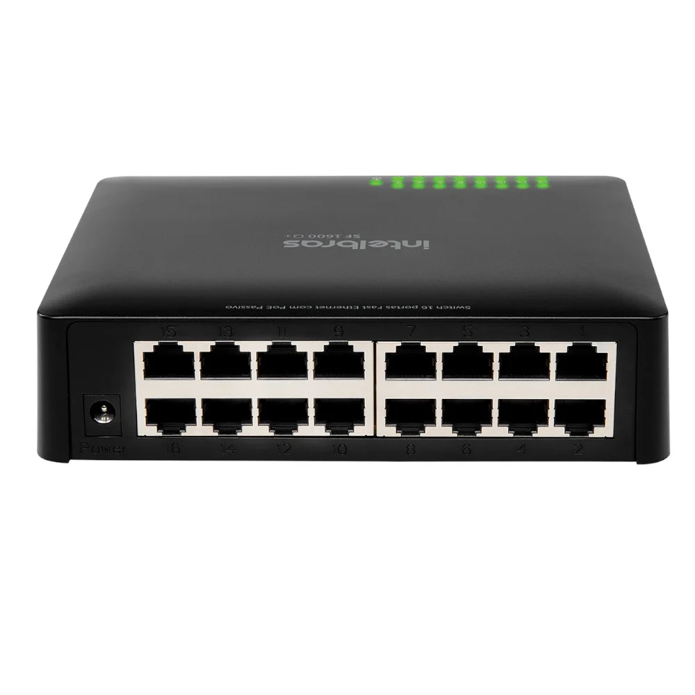 Switch 16 Portas Sf 1600 Q Intelbras